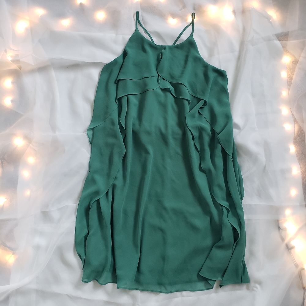 BCBG Maxazria Ruffle Dress